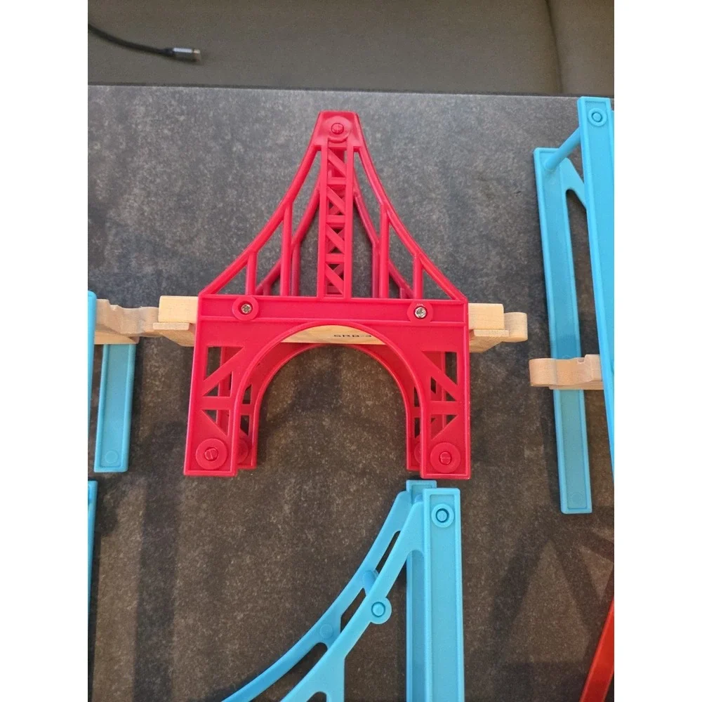 Wood Train  Pieces Lot Of 6 Pieces Thomas & Friends Wooden‎ Railway Compatible